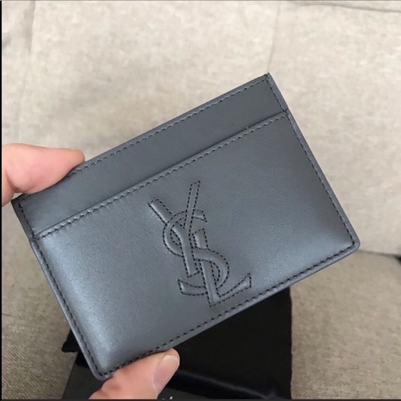 Yves Saint Laurent Other - YSL Saint Laurent Leather Credit Card  Wallet